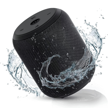 NOTABRICK Bluetooth Speakers, 15W Portable Speakers Bluetooth Wireless V5.0 with Stereo Sound, Active Extra Bass, IPX6 Waterproof Shower Speaker, Double Pairing, for Party, Home Theater, Game Theater