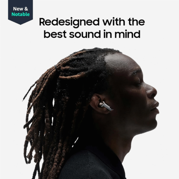 SAMSUNG Galaxy Buds 3 Pro AI True Wireless Bluetooth Earbuds, Noise Cancelling, Sound Optimization, Redesigned Comfort Fit, Silver [US Version, Amazon Exclusive, 2Yr Warranty] - Image 2