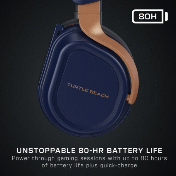 Turtle Beach Stealth 700 Gen 3 Wireless Multiplatform Amplified Gaming Headset for Xbox Series X|S, Xbox One, PC, PS5, Mobile – 60mm Drivers, AI Noise-Cancelling Mic, Bluetooth, 80-Hr Battery – Cobalt - Image 3