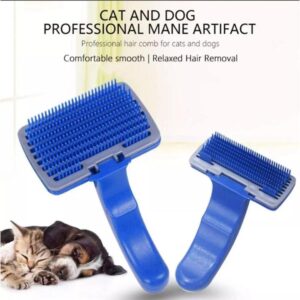 Self-Cleaning Slicker Brush